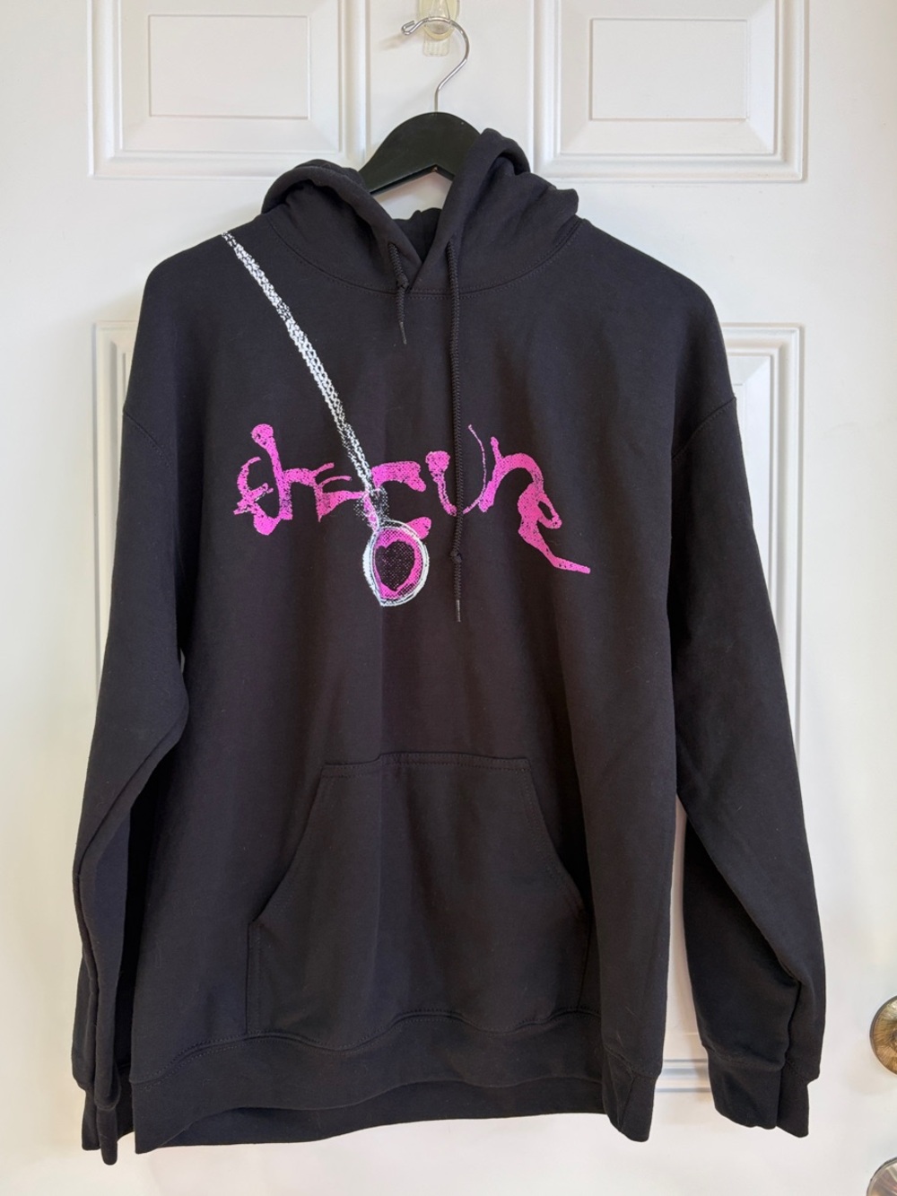 Hot topic The Cure Black Cat Hoodie size M